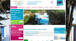 Desktop Screenshot of camping-oleron-4vents.com